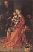 Martin Schongauer The Holy Family oil painting reproduction